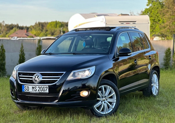 Volkswagen Tiguan cena 39900 przebieg: 219000, rok produkcji 2009 z Mrągowo małe 742